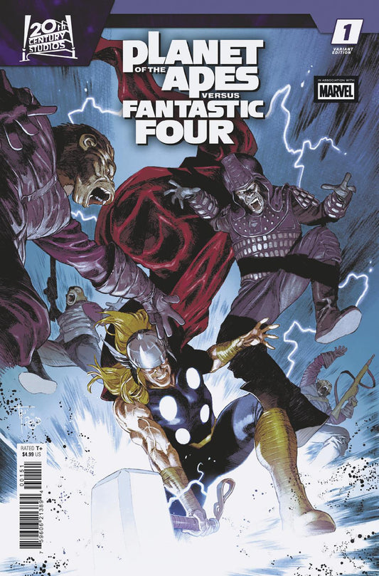 Planet Of The Apes vs. Fantastic Four #1 Francesco Mobili Versus Variant (NM)