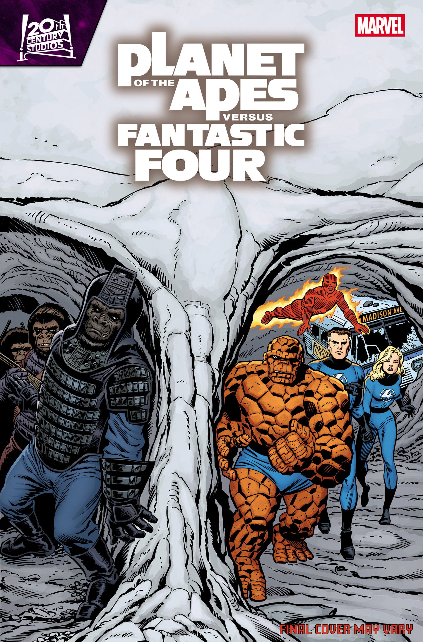Planet Of The Apes vs. Fantastic Four #2 Ron Frenz Homage Variant (NM)