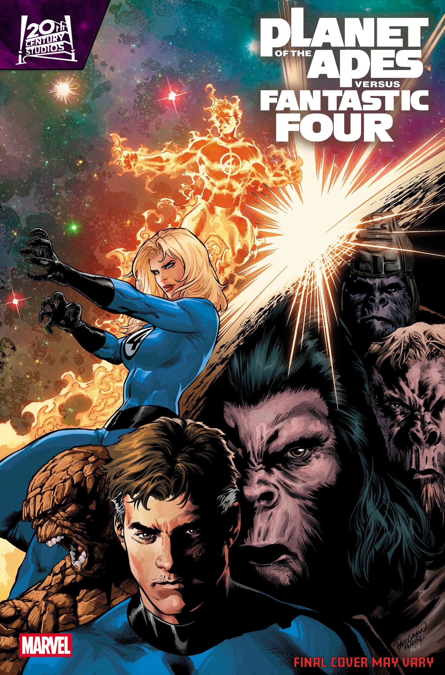 Planet Of The Apes vs. Fantastic Four #2 Carlo Pagulayan Versus Variant (NM)