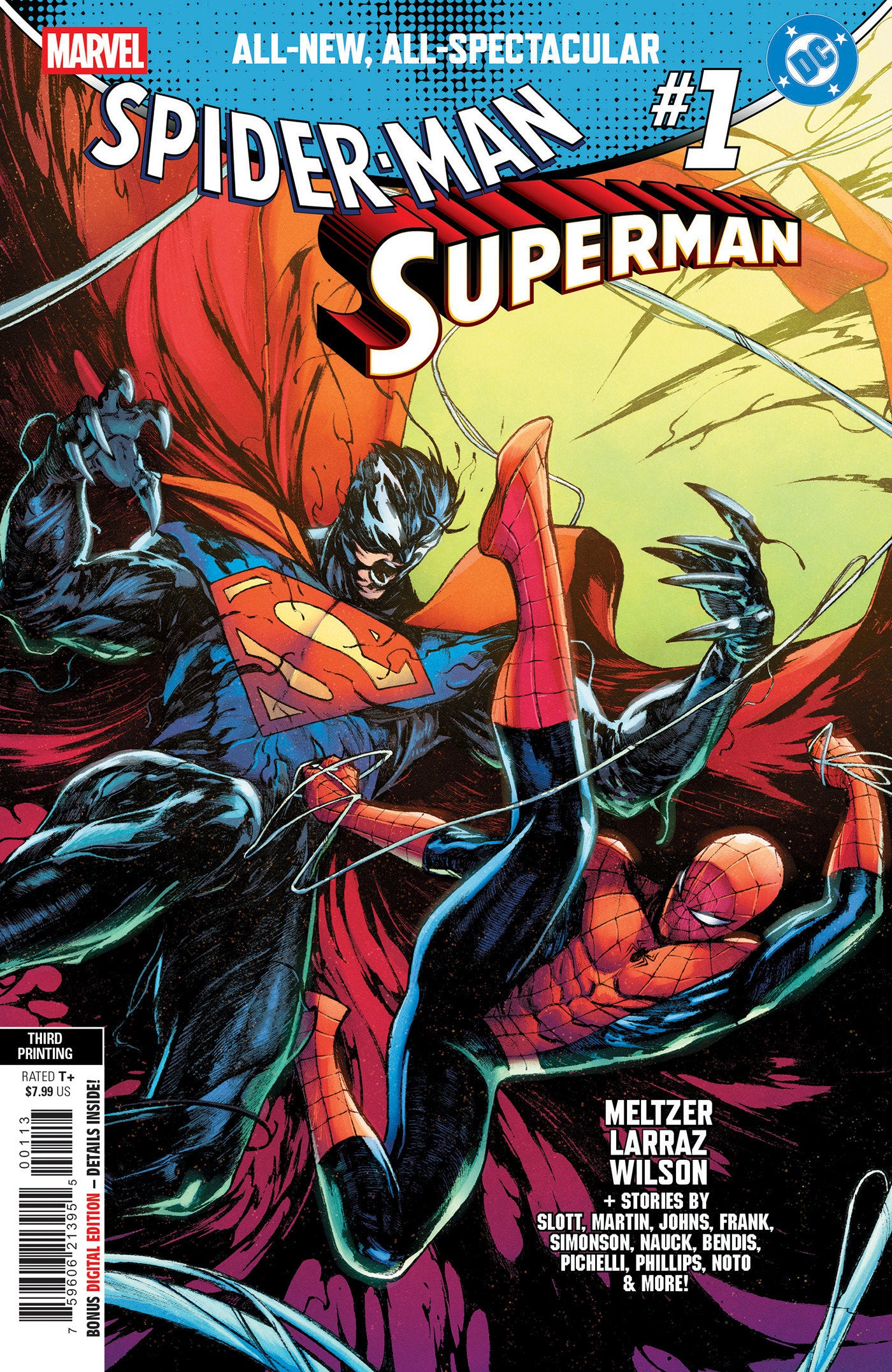 Marvel/DC: Spider-Man/Superman #1 Alessandro Cappuccio 3rd Printing Variant (NM)