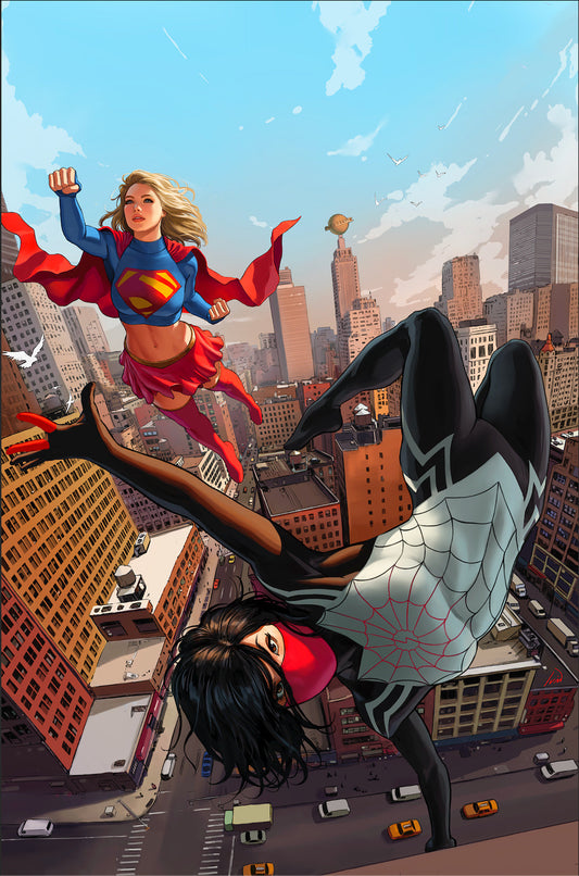 Marvel/DC: Spider-Man/Superman #1 1:100 Ivan Talavera Full Art Variant (NM)