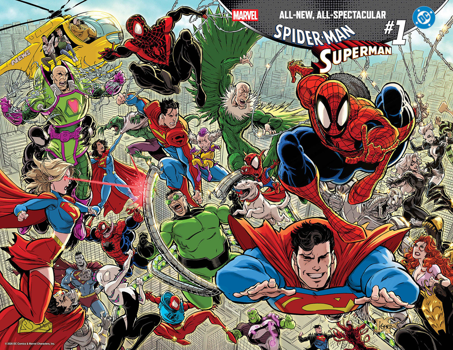 Marvel/DC: Spider-Man/Superman #1 Kaare Andrews Wraparound Variant (NM)