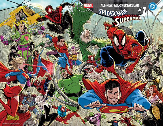 Marvel/DC: Spider-Man/Superman #1 Kaare Andrews Wraparound Variant (NM)