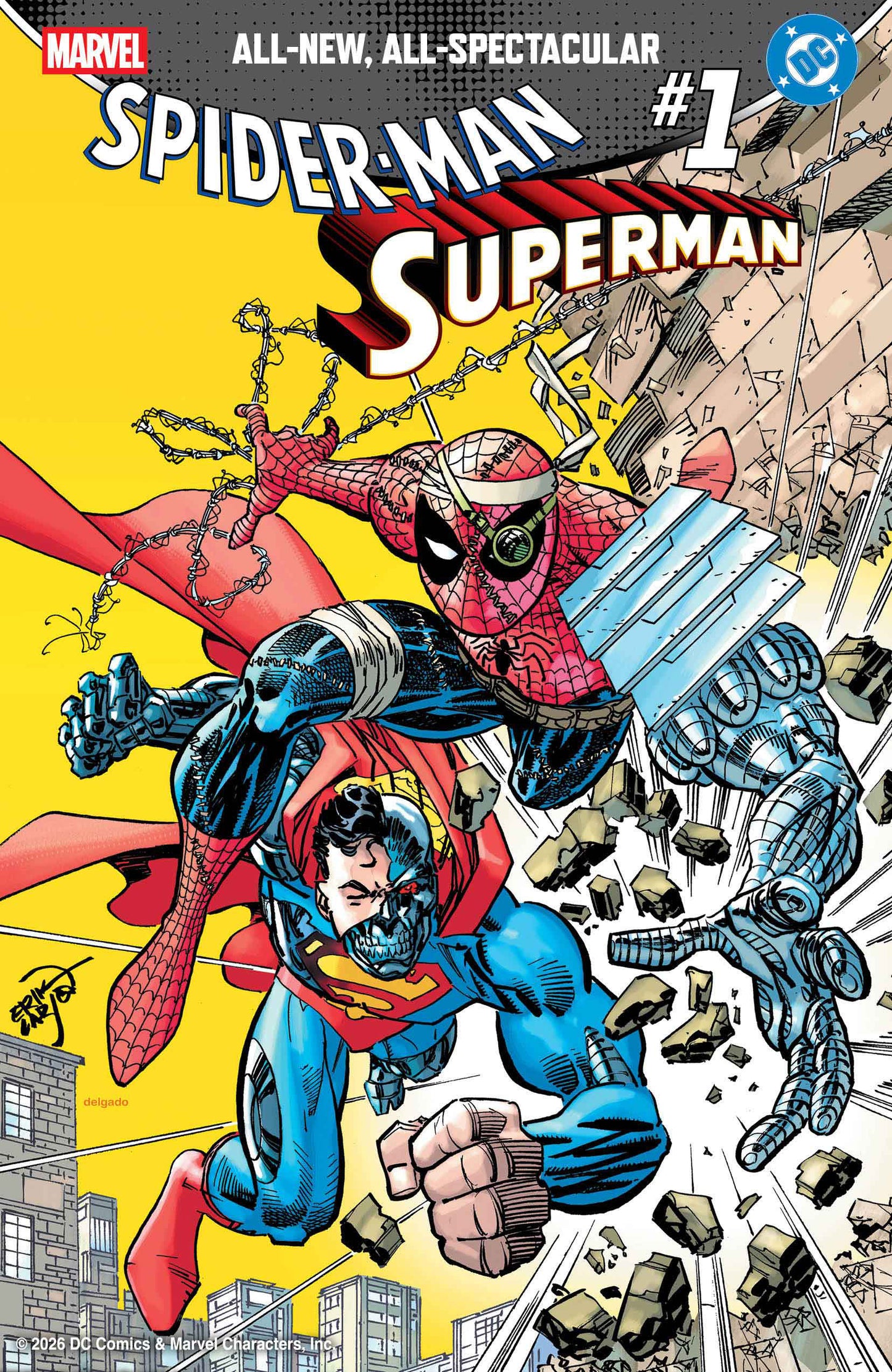 Marvel/DC: Spider-Man/Superman #1 Erik Larsen Variant (NM)