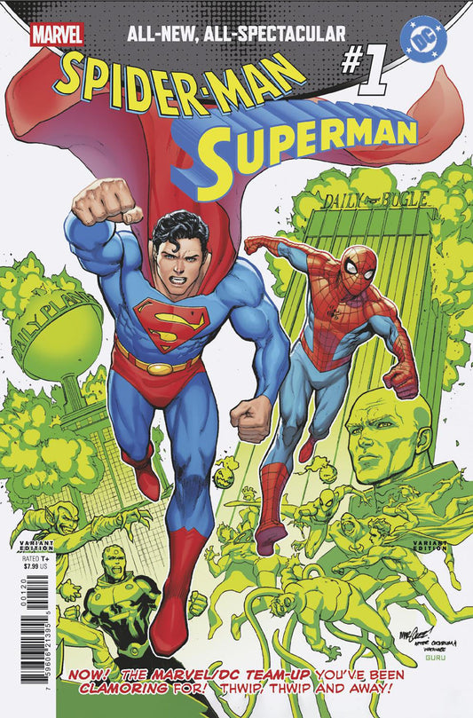 Marvel/DC: Spider-Man/Superman #1 David Marquez Homage Variant (NM)