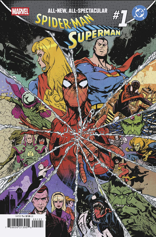 Marvel/DC: Spider-Man/Superman #1 Sanford Greene Homage Variant (NM)