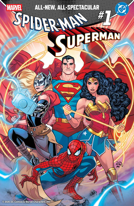 Marvel/DC: Spider-Man/Superman #1 Russell Dauterman Variant (NM)