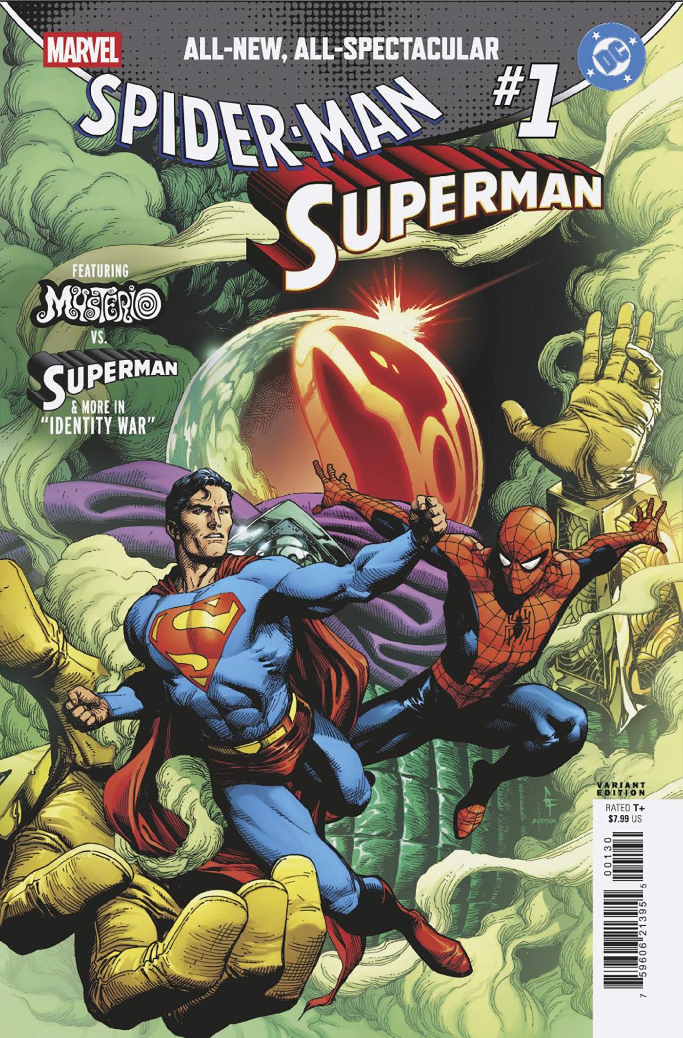 Marvel/DC: Spider-Man/Superman #1 Gary Frank Variant (NM)