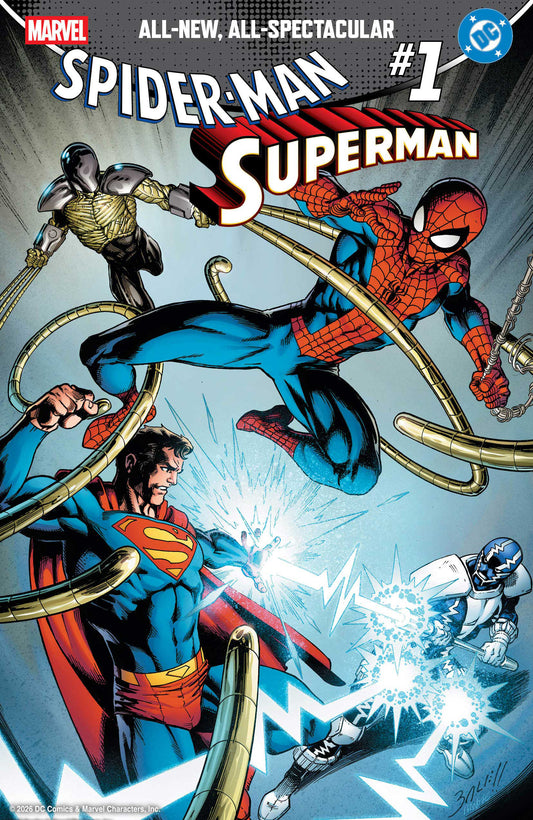 Marvel/DC: Spider-Man/Superman #1 Mark Bagley Foil Variant (NM)