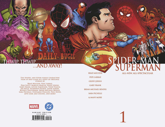 Marvel/DC: Spider-Man/Superman #1 1:25 Giuseppe Camuncoli Homage Variant (NM)