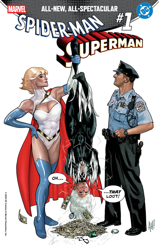 Marvel/DC: Spider-Man/Superman #1 Adam Hughes Variant (NM)
