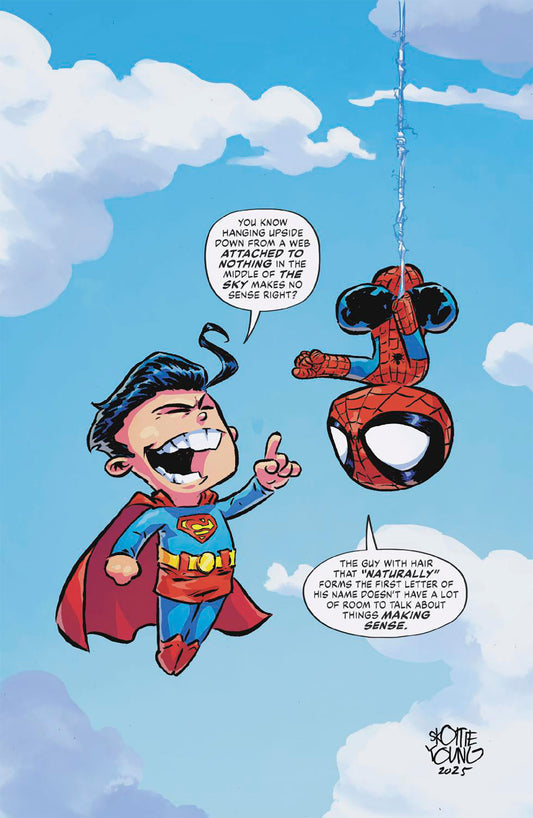 Marvel/DC: Spider-Man/Superman #1 Skottie Young Full Art Variant (NM)