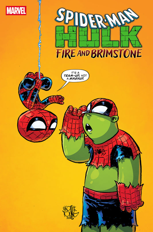 Spider-Man/Hulk: Fire And Brimstone #1 Skottie Young Variant (NM)