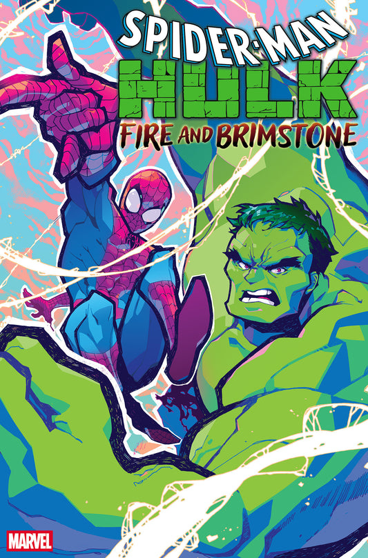 Spider-Man/Hulk: Fire And Brimstone #1 Rose Besch Variant (NM)