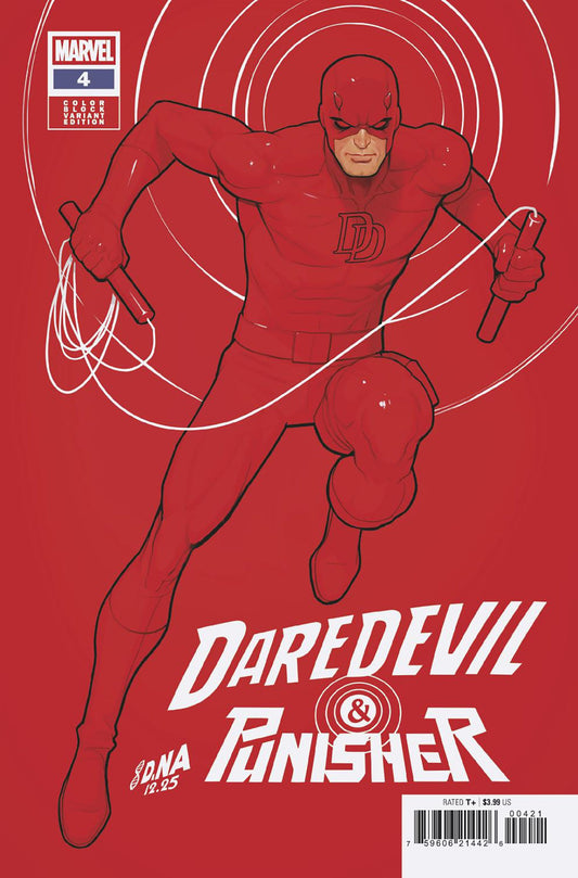 Daredevil/Punisher: The Devil's Trigger #4 David Nakayama Color Block Red Variant (NM)