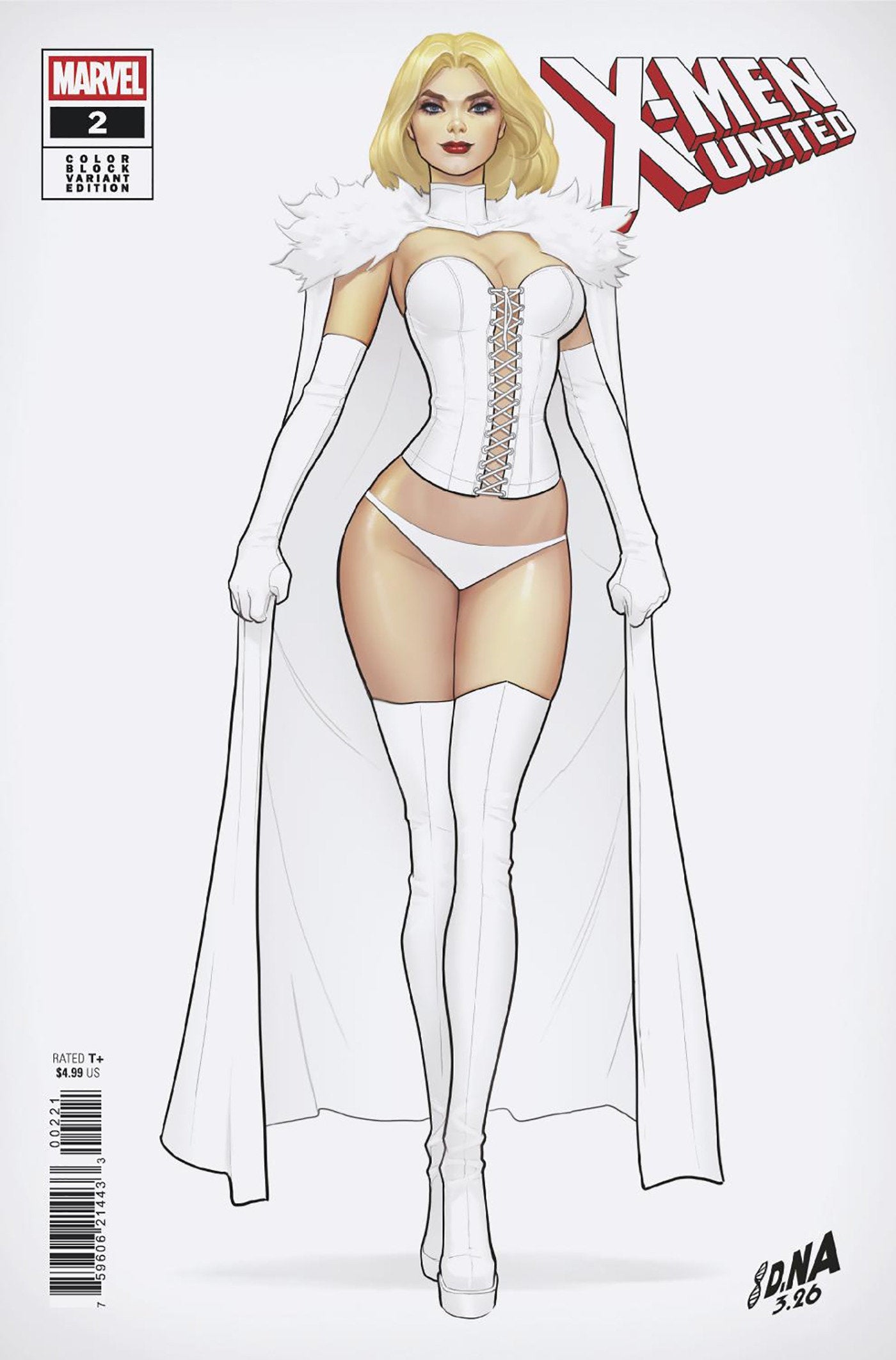 X-Men United #2 David Nakayama Color Block White Variant (NM)