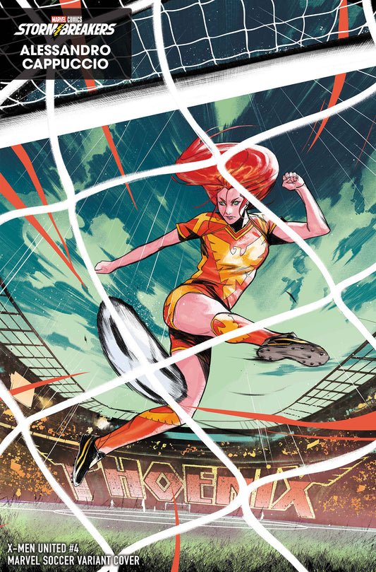 X-Men United #4 Alessandro Cappuccio Marvel Soccer Variant (NM)