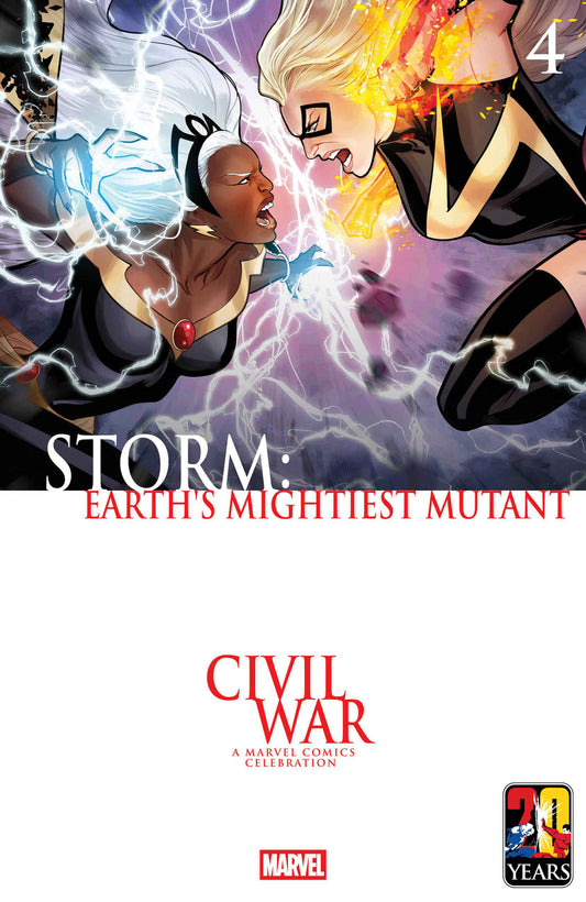Storm: Earth's Mightiest Mutant #4 Lucas Werneck Civil War Celebration Variant (NM)