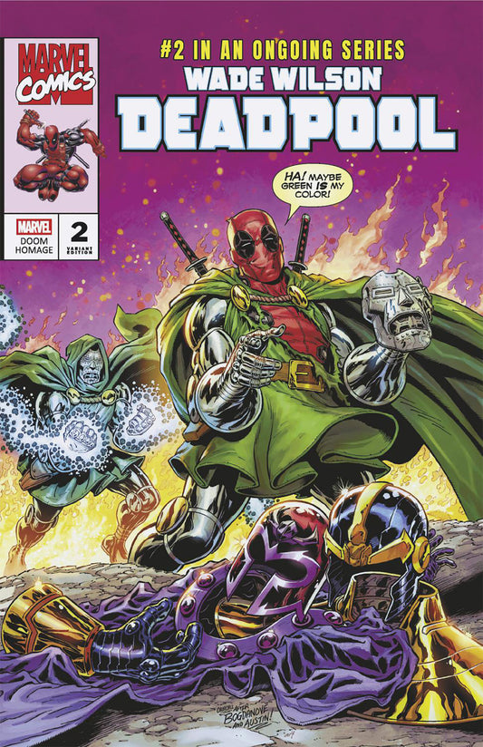 Wade Wilson: Deadpool #2 Ian Churchill Doom Homage Variant (NM)