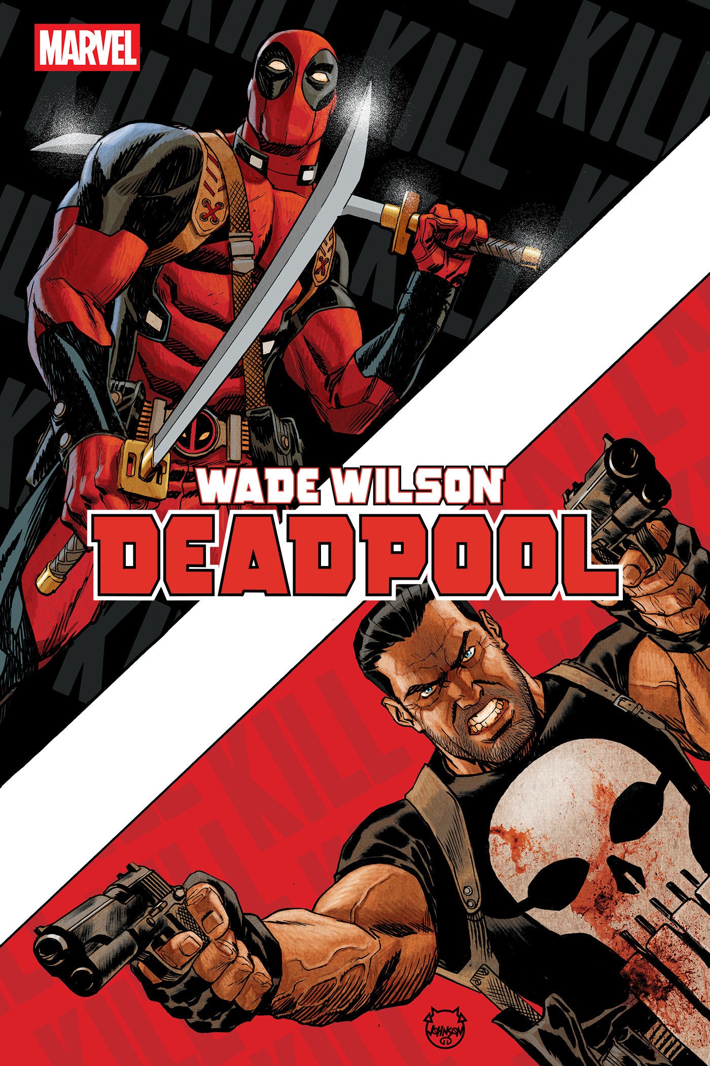 Wade Wilson: Deadpool #8 1:25 Dave Johnson Variant [Bg] (NM)