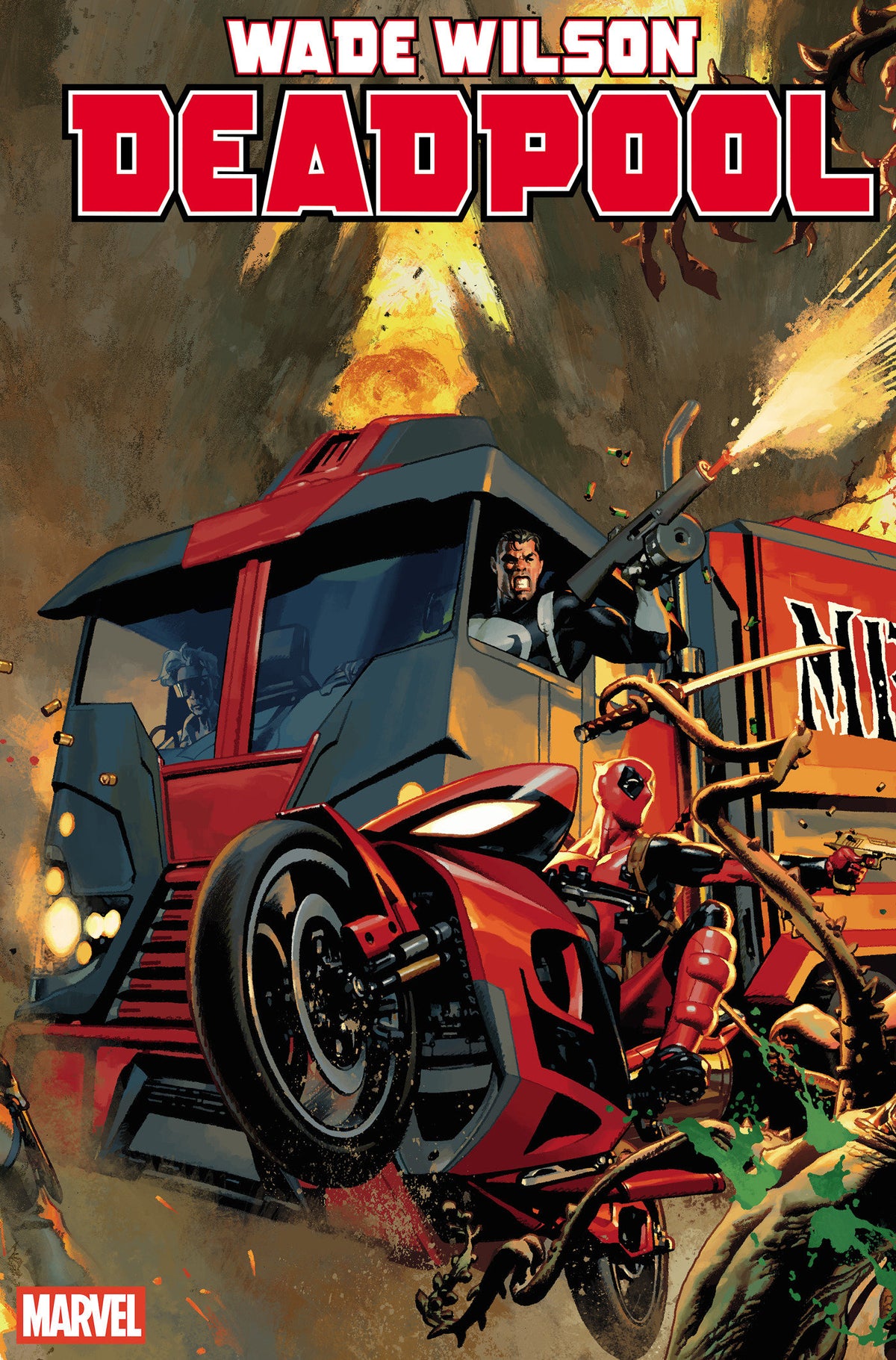 Wade Wilson: Deadpool #9 Josemaria Casanovas 4 Part Connecting Variant [Bg] (NM)