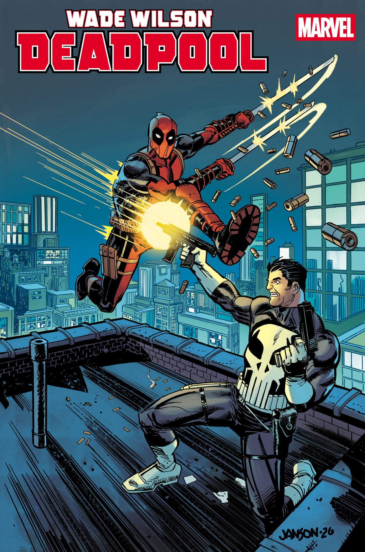 Wade Wilson: Deadpool #9 Klaus Janson Variant [Bg] (NM)