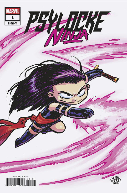 Psylocke: Ninja #1 Skottie Young Variant (NM)