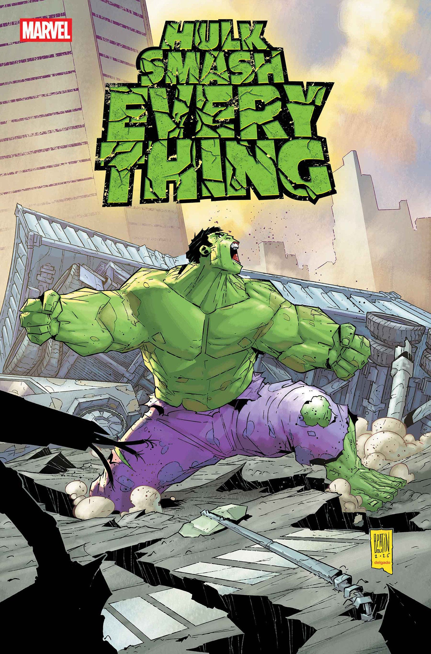 Hulk: Smash Everything #3 Patrick Boutin Variant (NM)