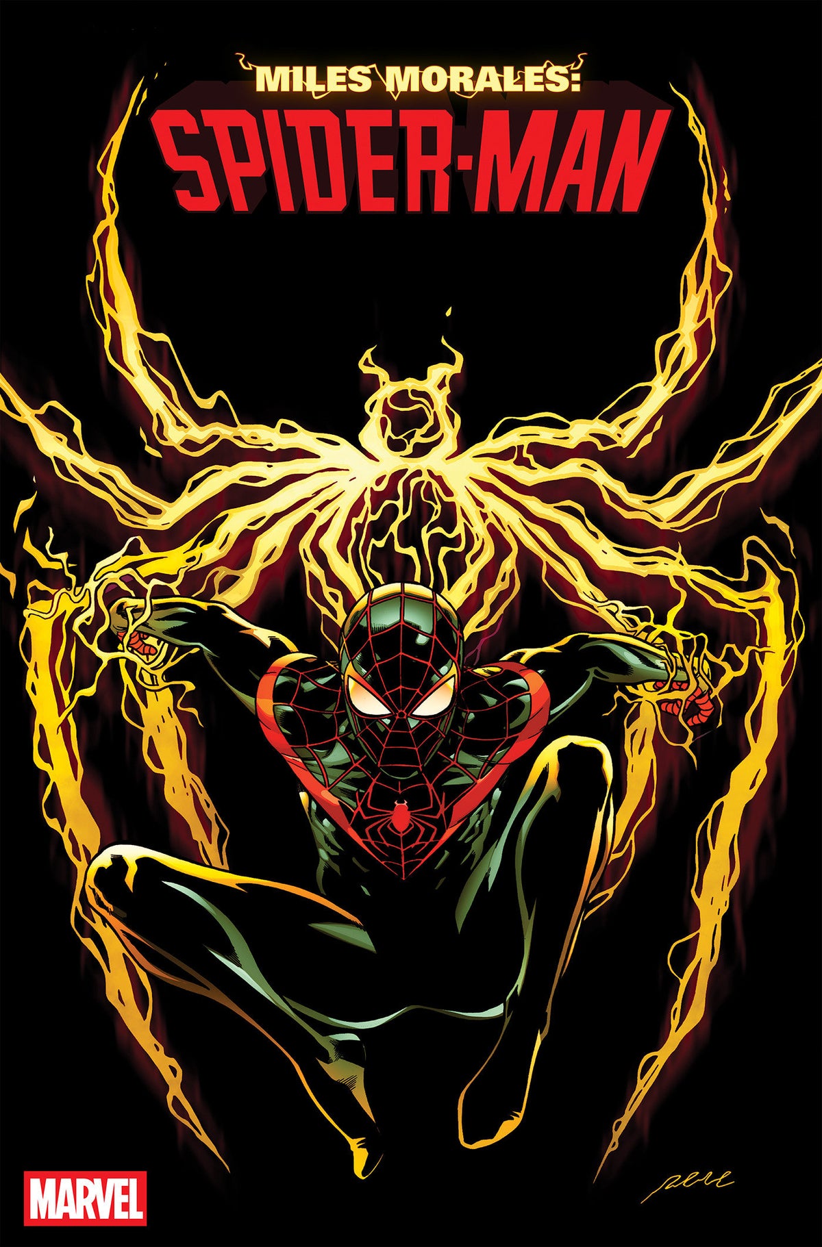 Miles Morales: Spider-Man #1 Pere Perez 2nd Printing Variant (NM)
