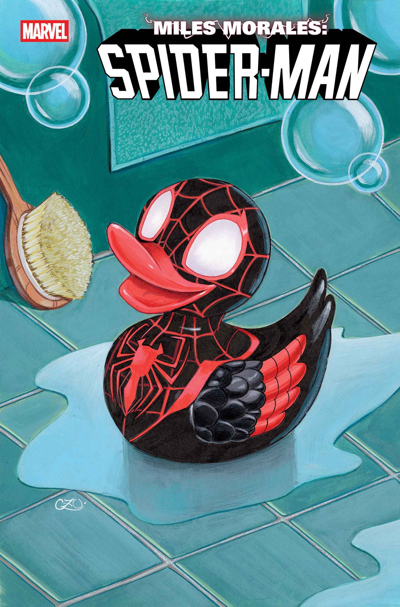Miles Morales: Spider-Man #1 Chrissie Zullo Marvel Duck Variant (NM)
