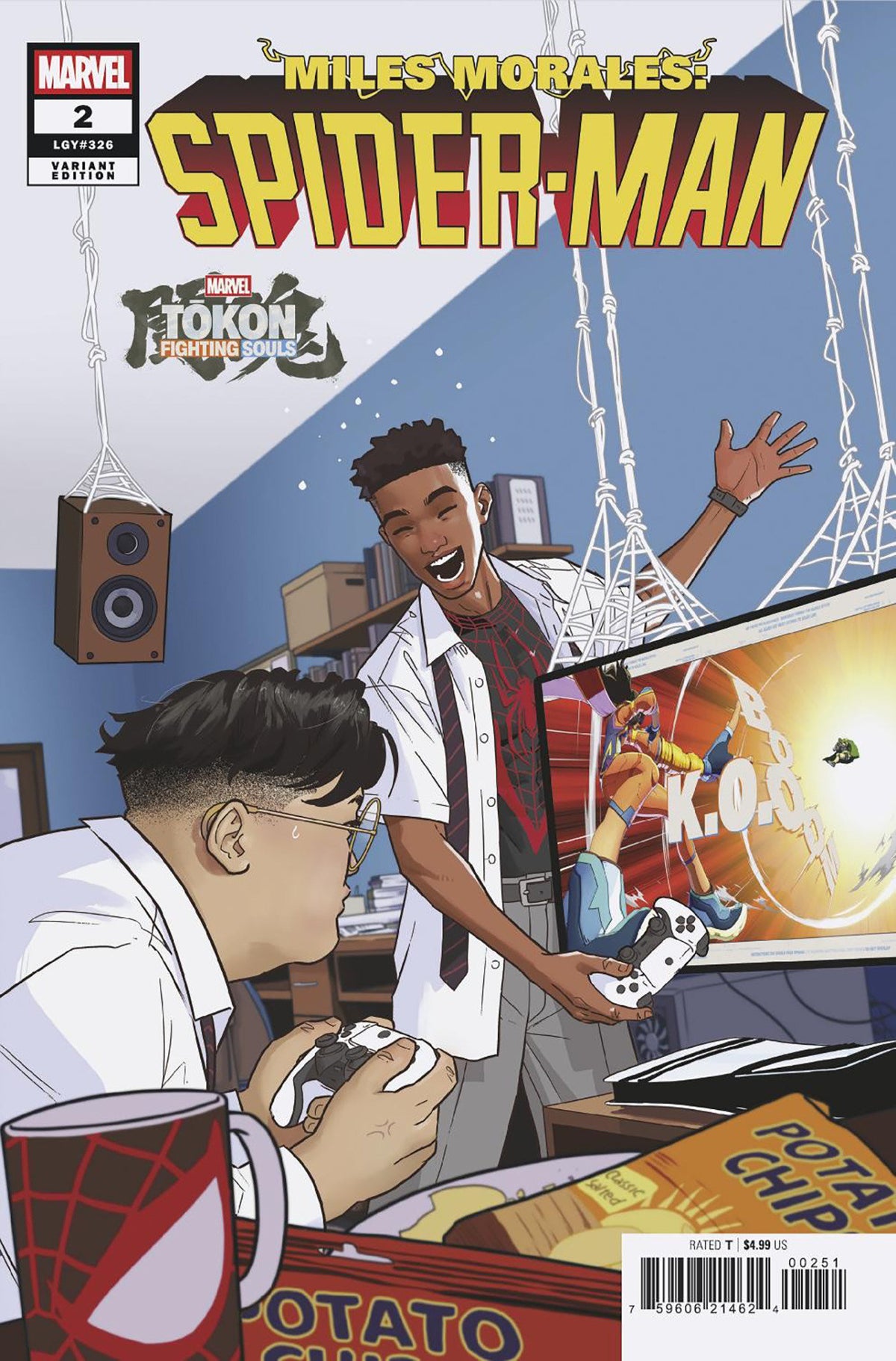 Miles Morales: Spider-Man #2 Nico Leon Tokon: Fighting Souls Battle Variant (NM)