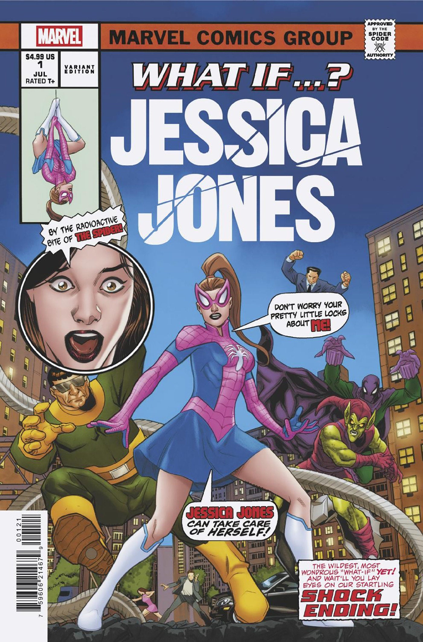 What If...? Jessica Jones #1 David Messina Homage Variant (NM)
