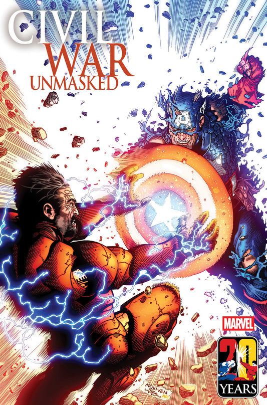 Civil War: Unmasked #1 1:25 Steve Mcniven Variant (NM)
