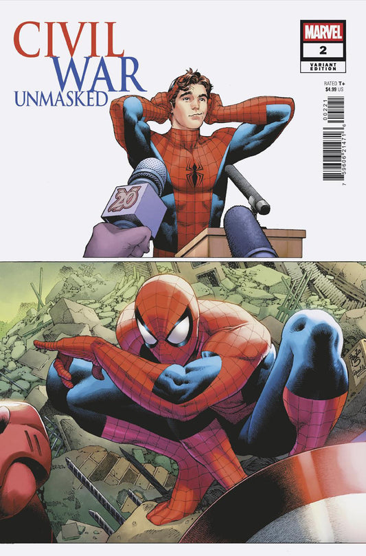 Civil War: Unmasked #2 Paulo Siqueira 5 Part Connecting Variant (NM)