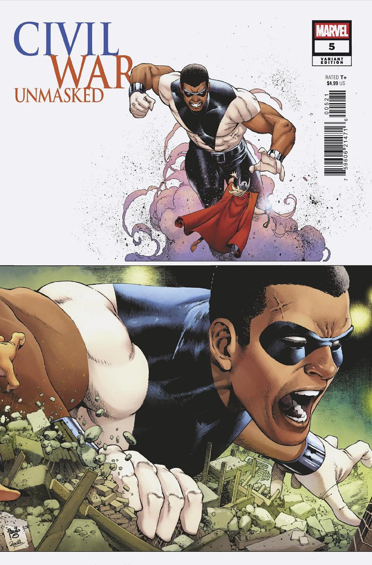 Civil War: Unmasked #5 Paulo Siqueira 5 Part Connecting Variant (NM)