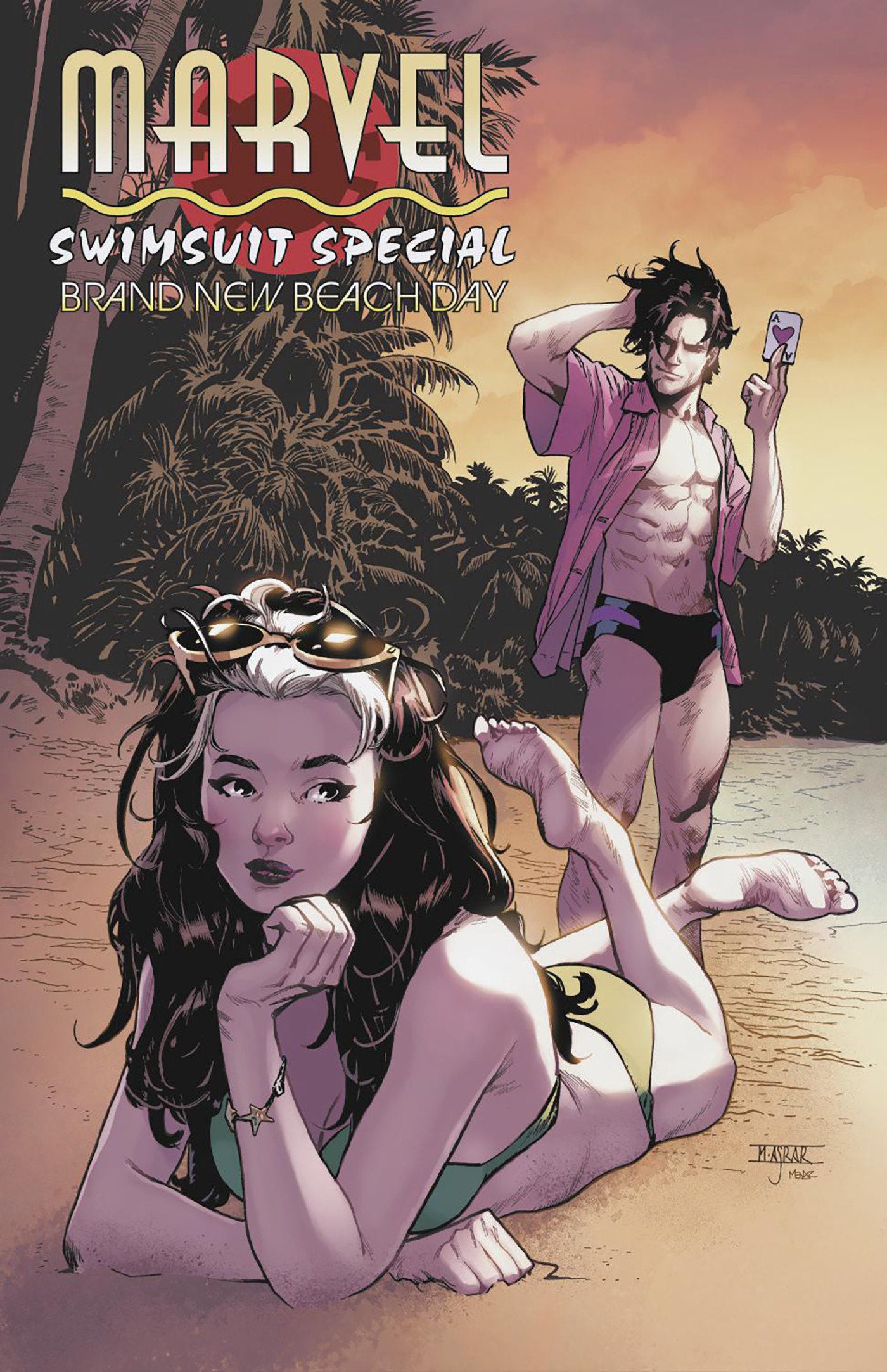 Marvel Swimsuit Special: Brand New Beach Day #1 Mahmud Asrar Foil Variant (NM)