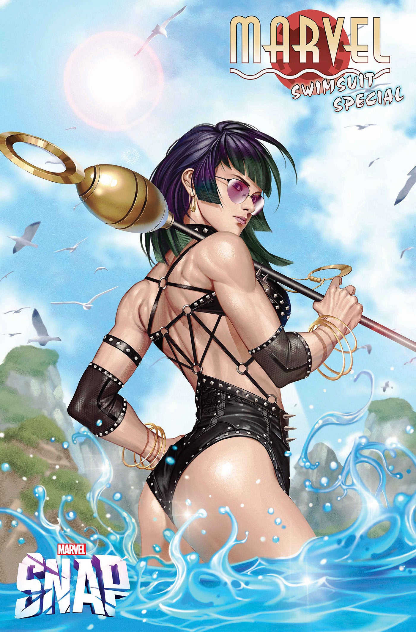 Marvel Swimsuit Special: Brand New Beach Day #1 Inhyuk Lee Marvel Snap Swimsuit Variant (NM)