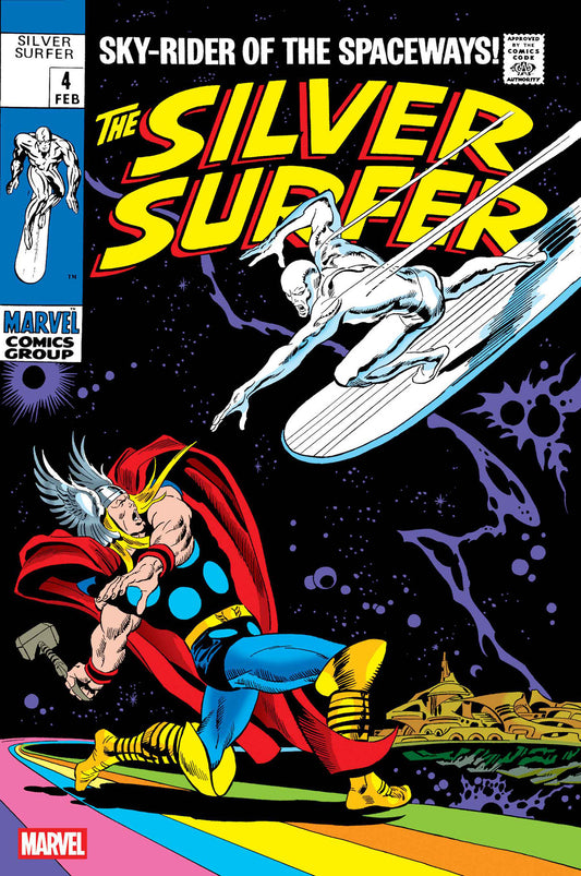 Silver Surfer #4 Facsimile Edition Foil Variant (NM)