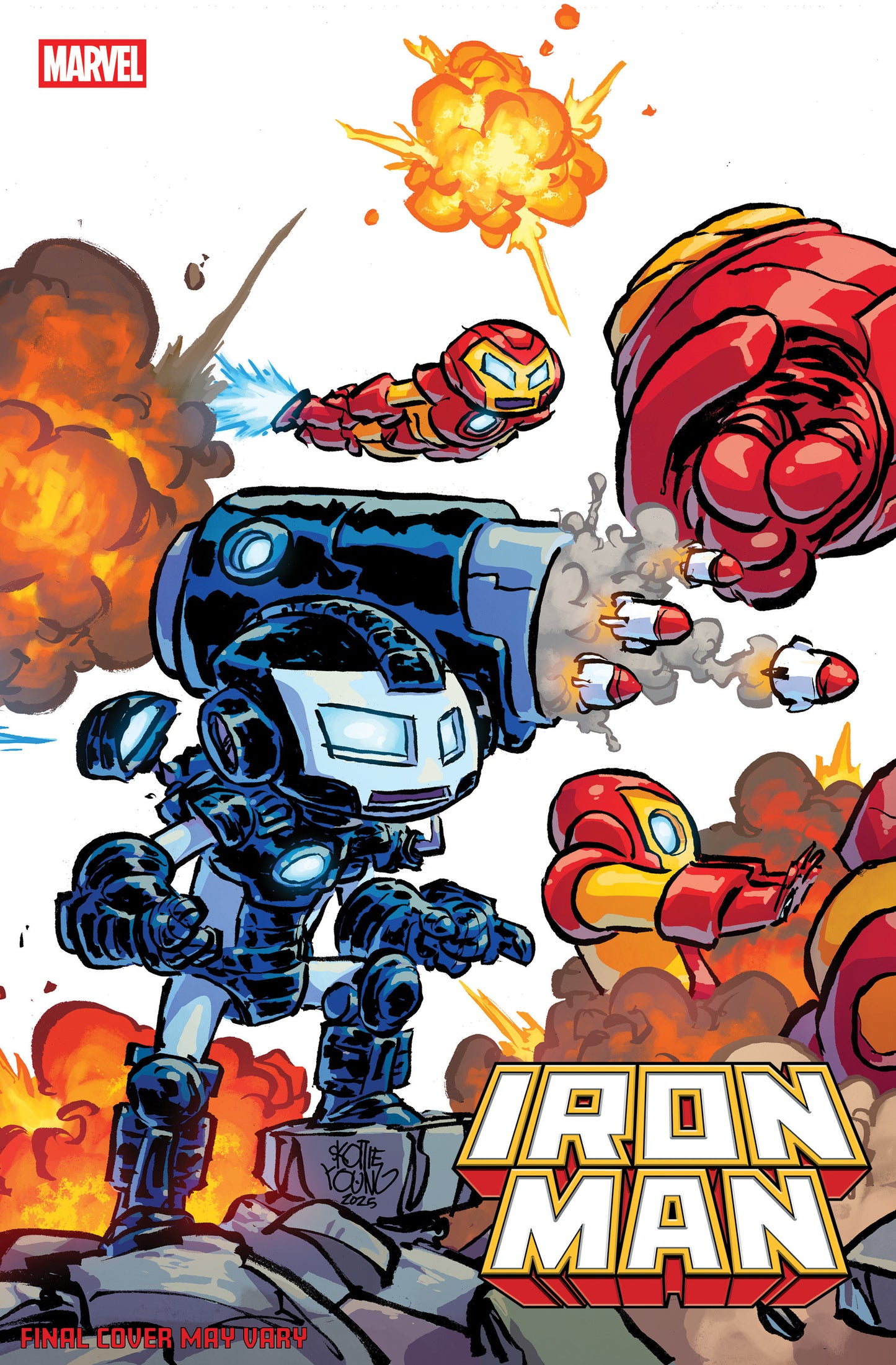 Iron Man #2 Skottie Young 4 Part Connecting Variant (NM)