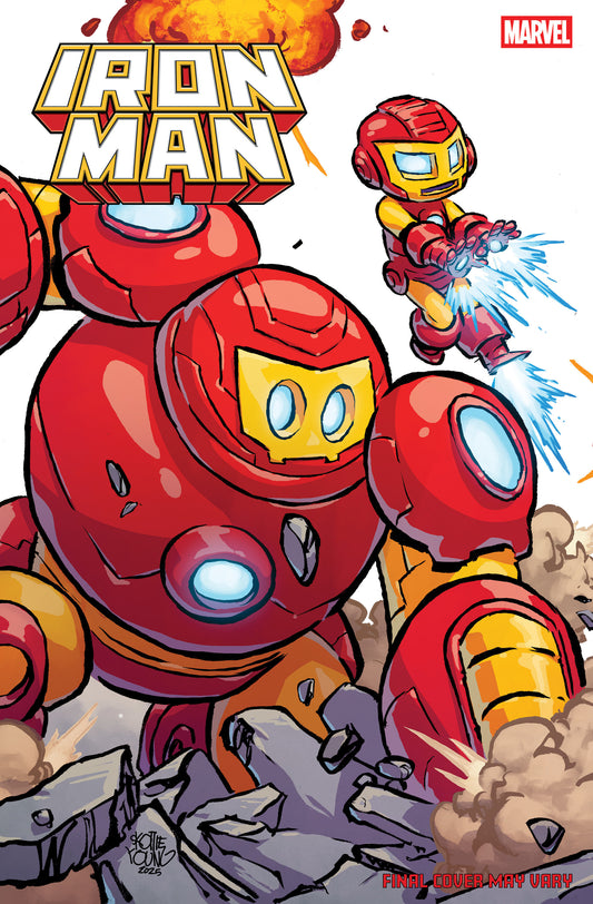 Iron Man #3 Skottie Young 4 Part Connecting Variant (NM)