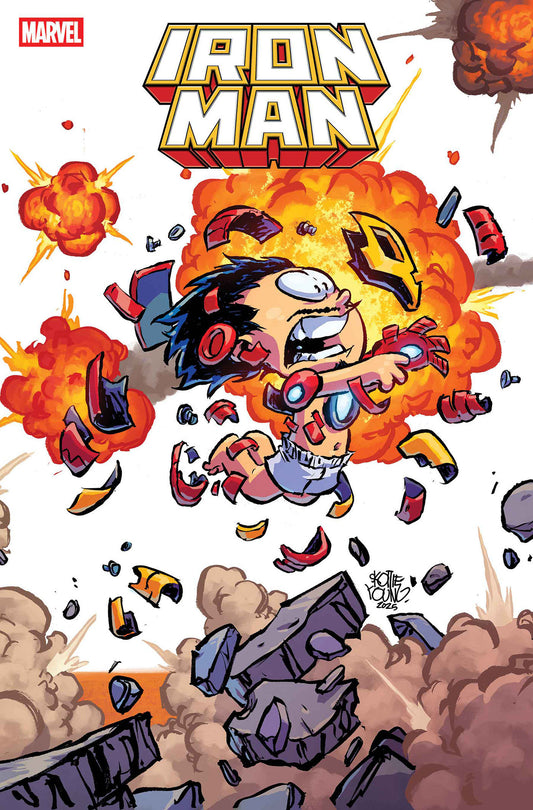 Iron Man #4 Skottie Young 4 Part Connecting Variant (NM)