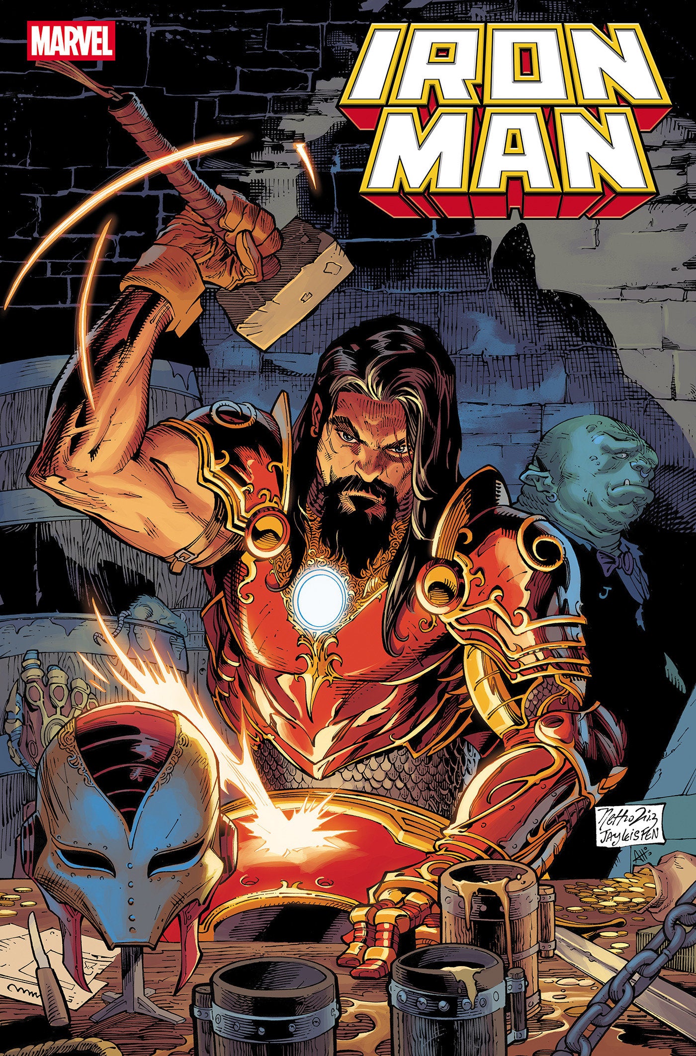 Iron Man #8 Netho Diaz Isekai Variant (NM)