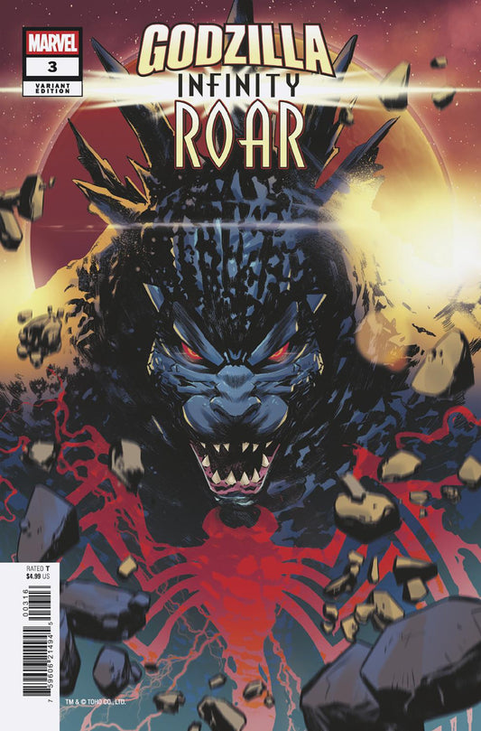 Godzilla: Infinity Roar #3 1:25 Francesco Manna Variant (NM)