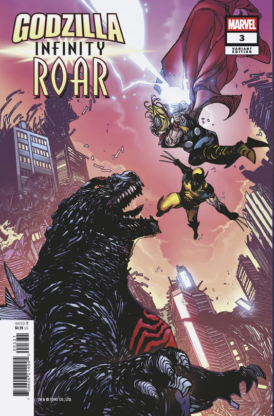 Godzilla: Infinity Roar #3 Von Randal Variant (NM)