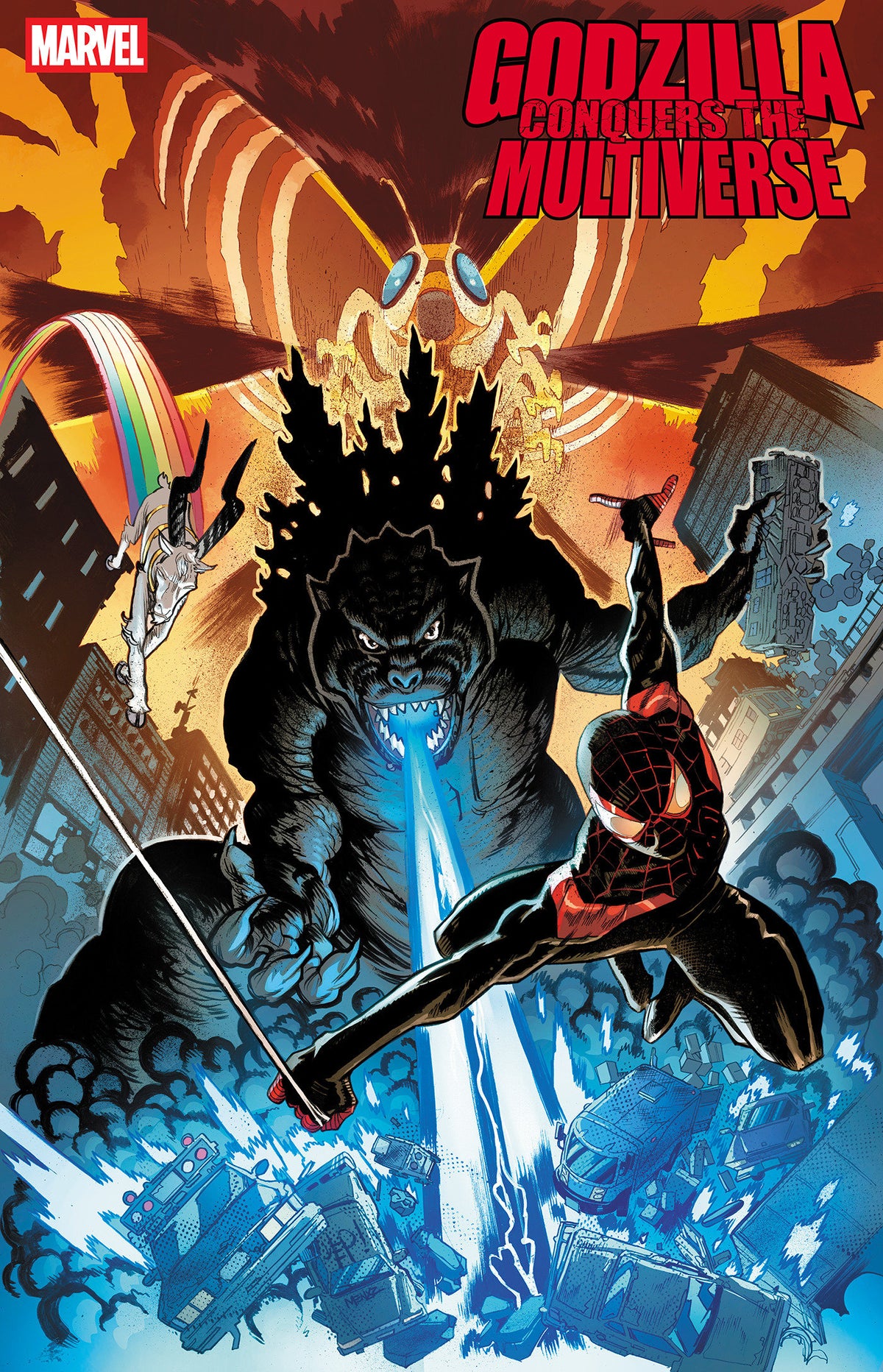 Godzilla Conquers The Multiverse #3 Scott Hepburn Variant (NM)