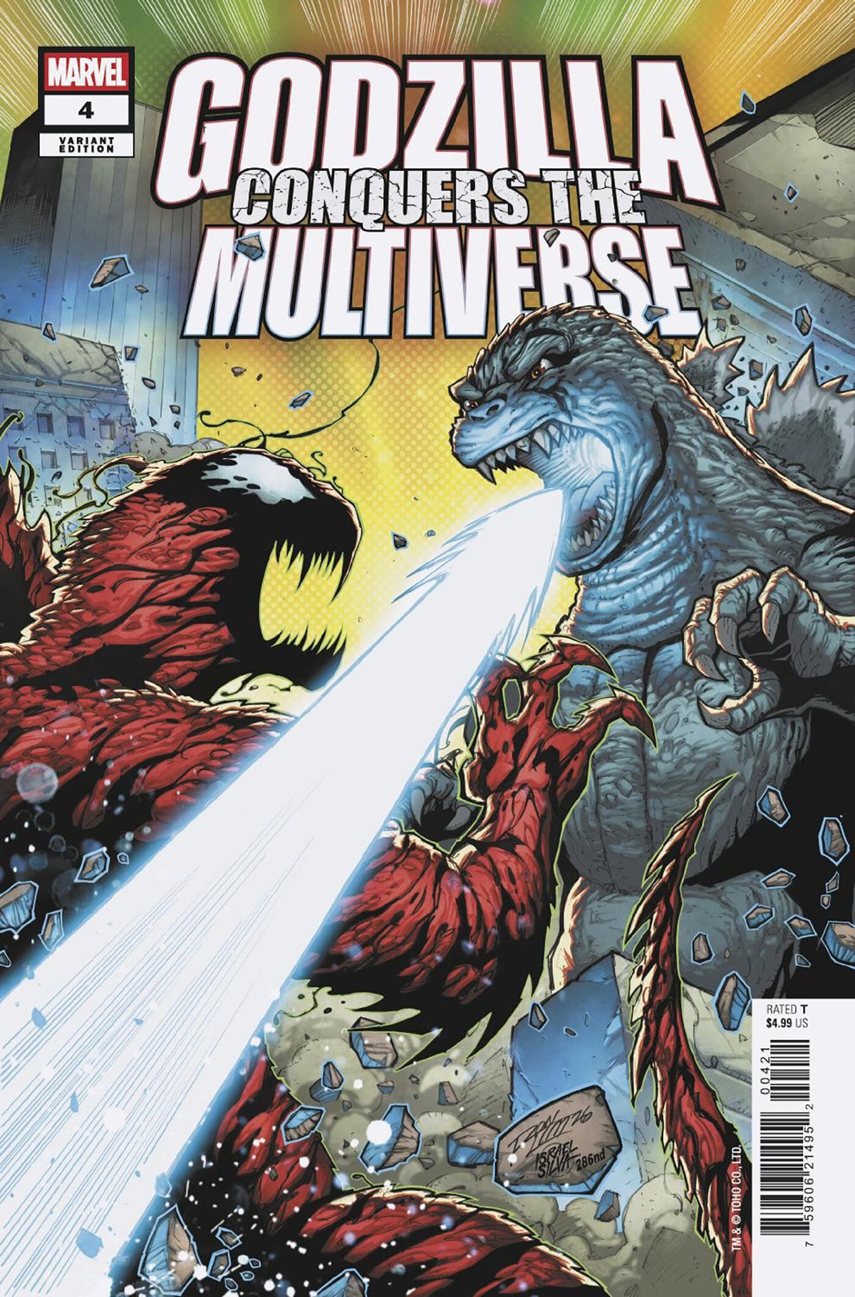 Godzilla Conquers The Multiverse #4 Ron Lim Heisei vs. Marvel Variant (NM)