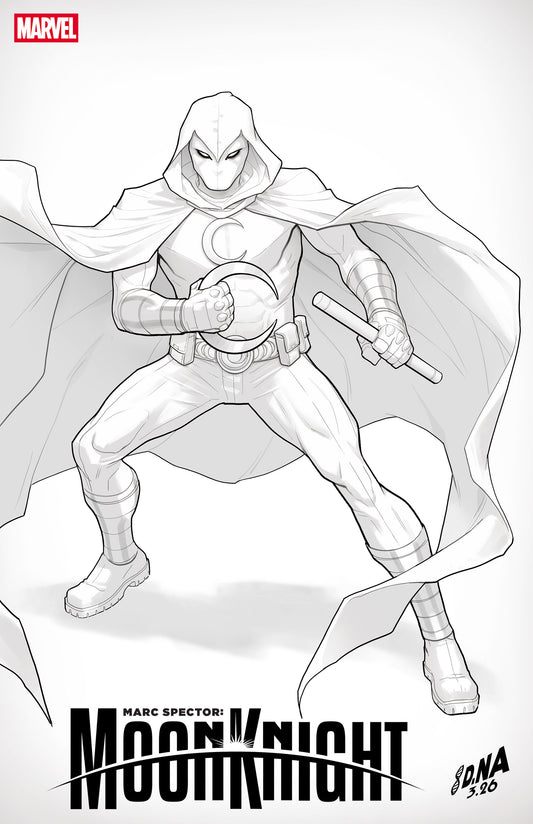 Marc Spector: Moon Knight #3 David Nakayama Color Block White Variant (NM)