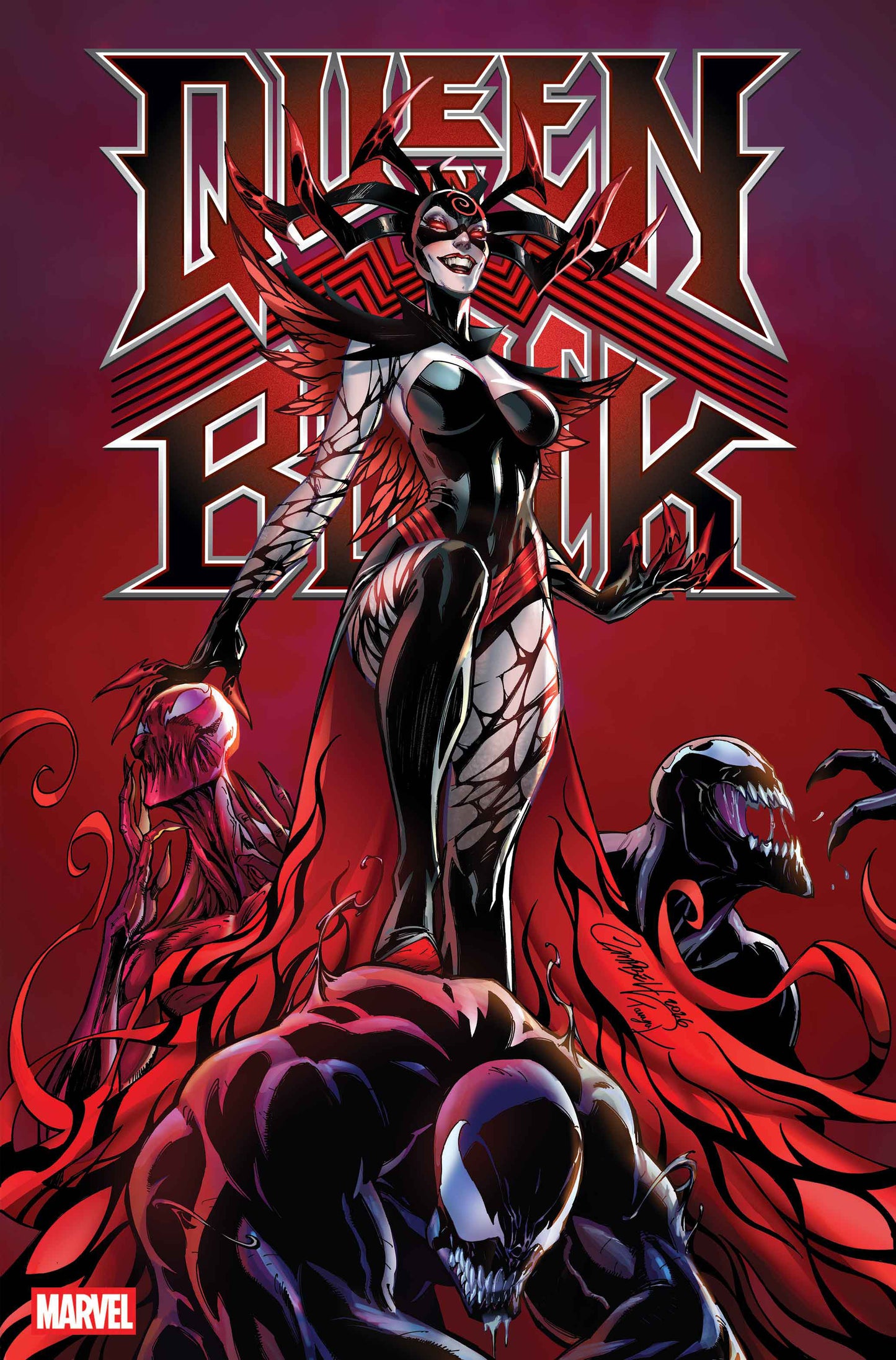 Queen In Black #1 J. Scott Campbell Variant [Qib] (NM)
