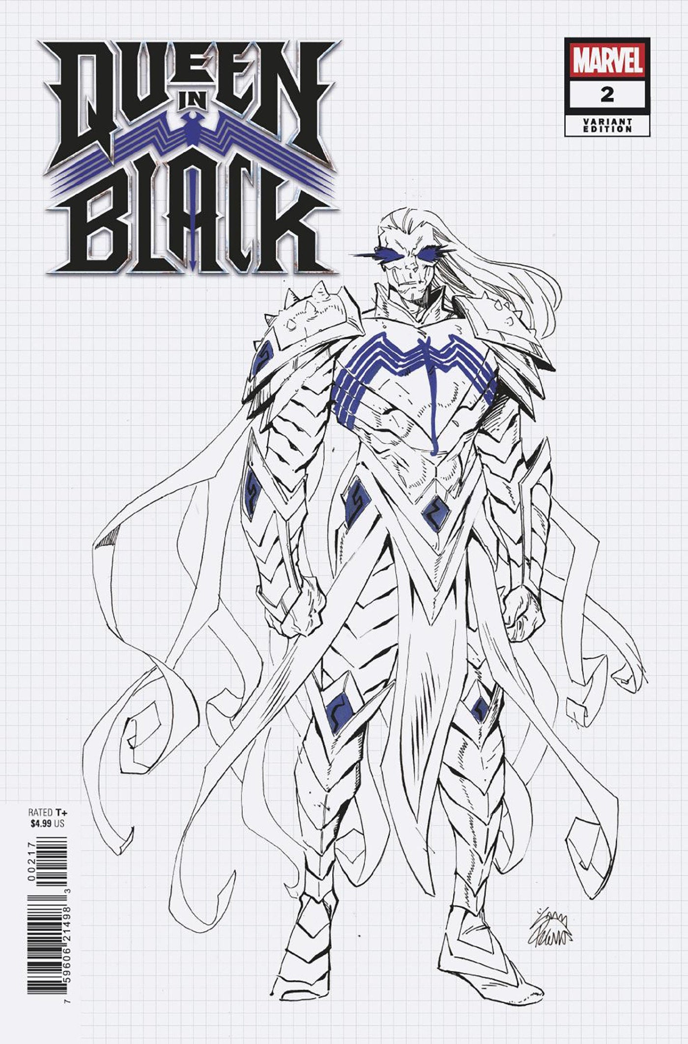 Queen In Black #2 1:10 Ryan Stegman Design Variant [Qib] (NM)