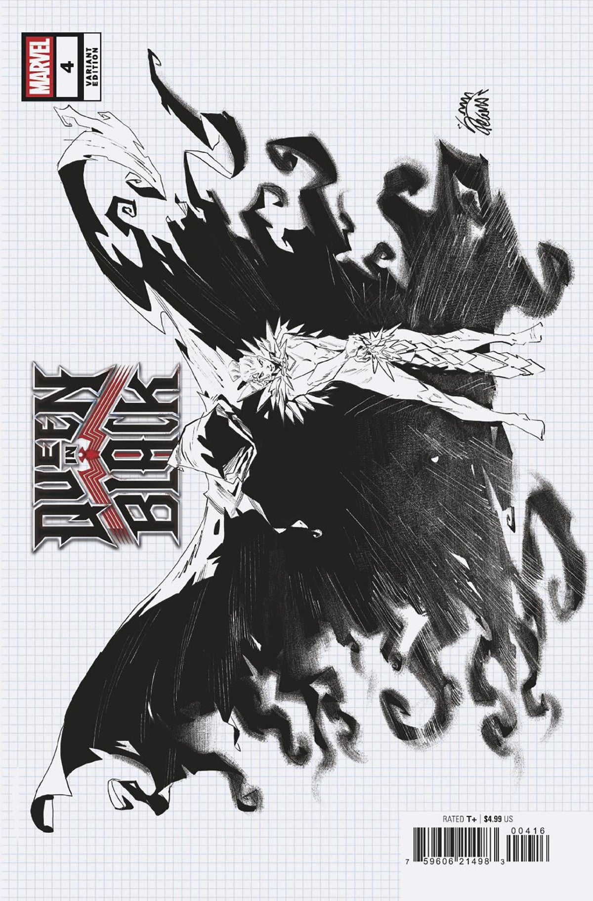 Queen In Black #4 1:10 Ryan Stegman Design Variant [Qib] (NM)